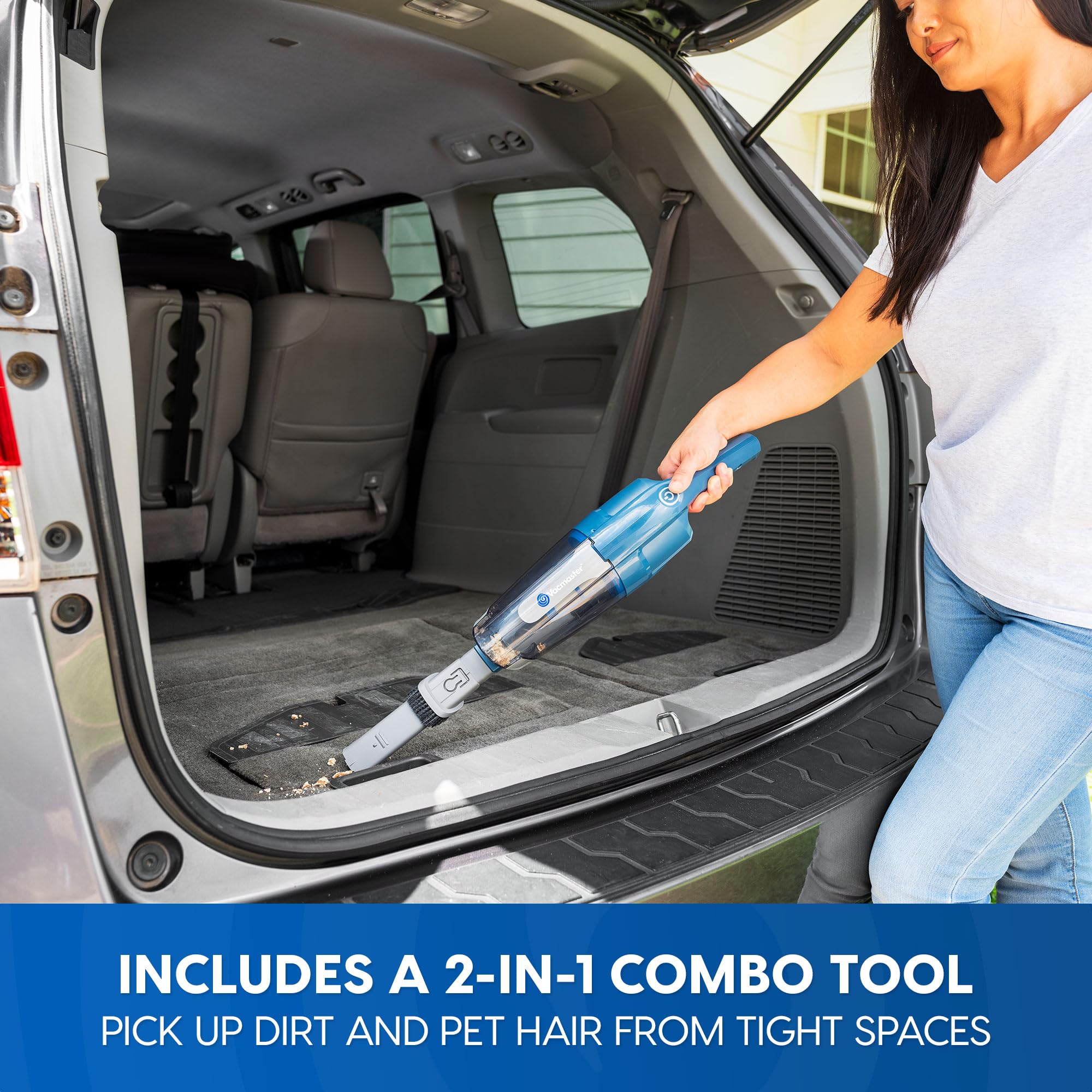 Vacmaster plegado para almacenamiento compacto y ahorro de espacio