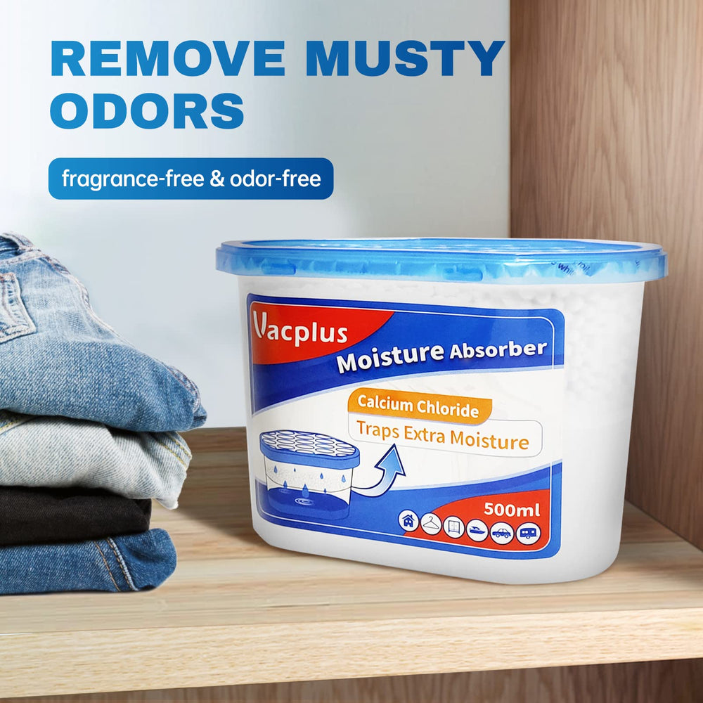 Vacplus en baño junto a toallas reduciendo condensación y moho aparente