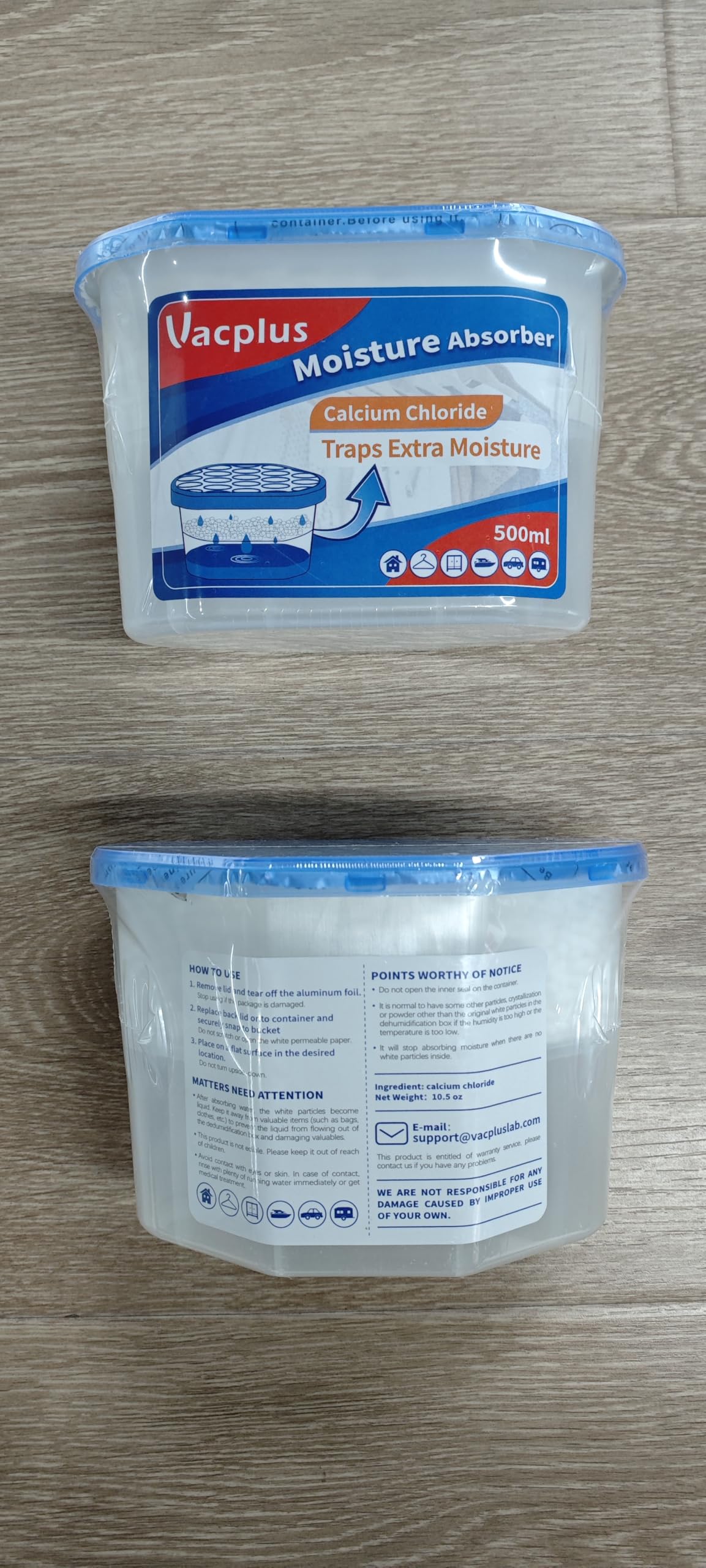 Vacplus en lavadero junto a electrodomésticos evitando condensación