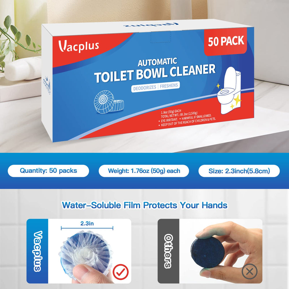 Vacplus etiqueta informativa con instrucciones y ventajas del producto