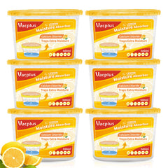 Vacplus front packaging showing product and lemon scent benefit