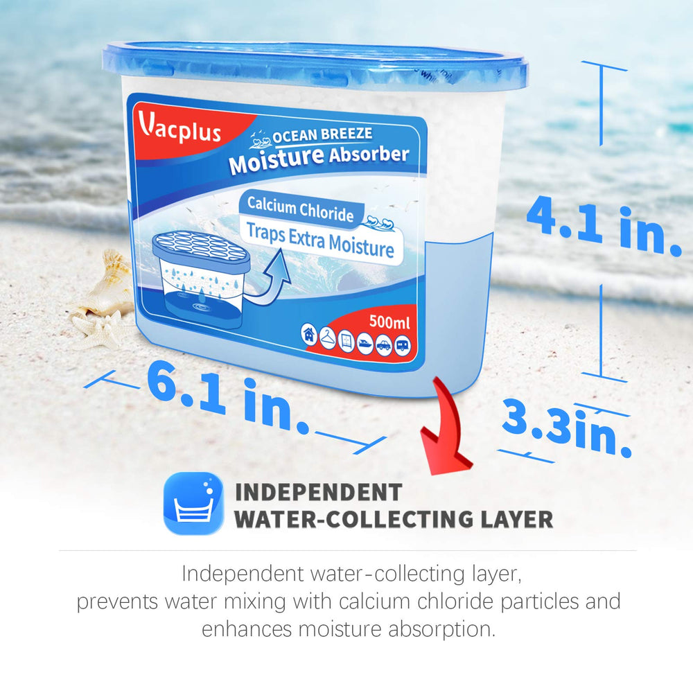 Vacplus placed in a closet protecting clothes from dampness benefit