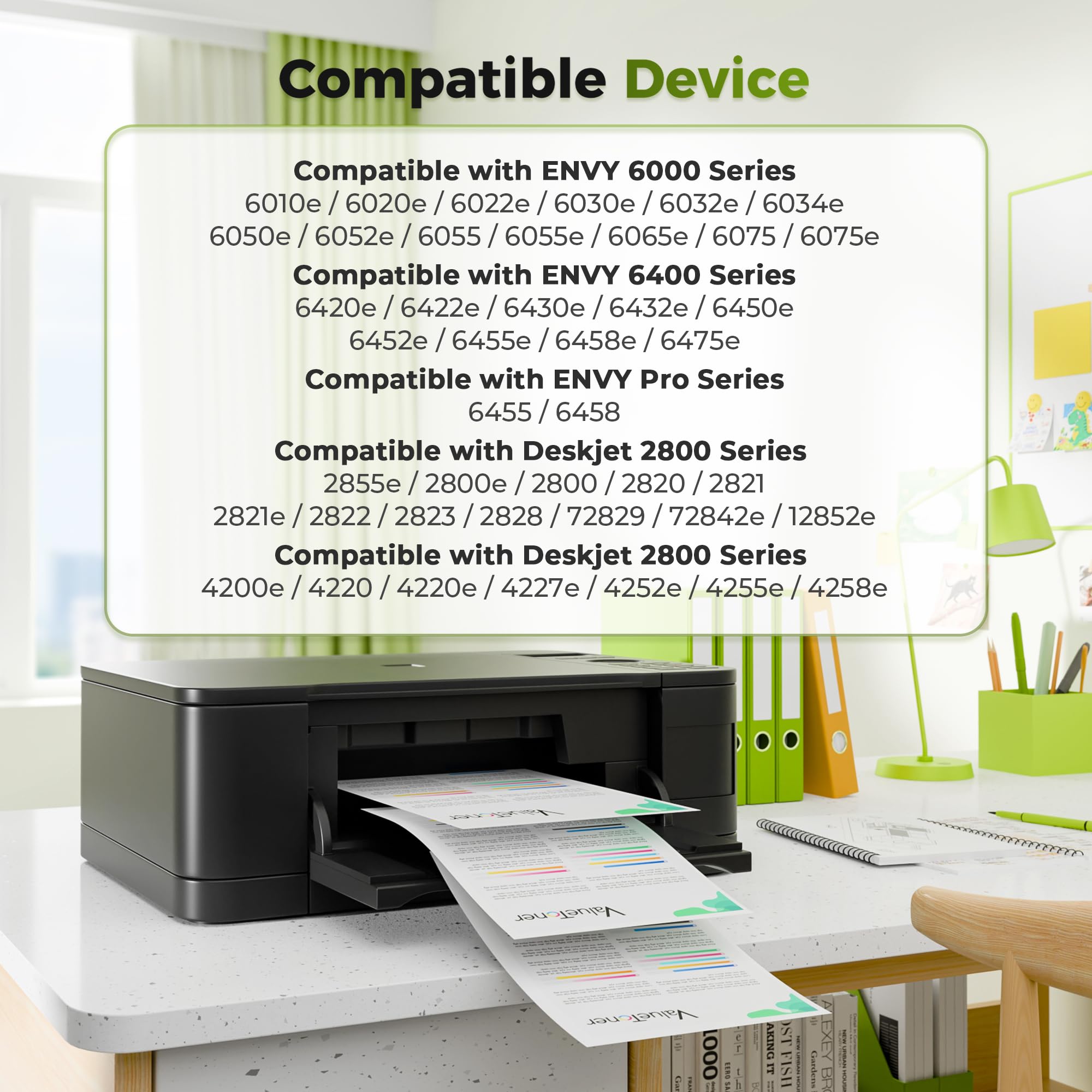 Valuetoner chip actualizado primer plano, compatibilidad fiable con HP