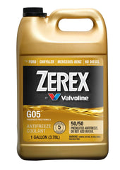 Valvoline Zerex G05 vista frontal del envase con etiqueta clara y protección