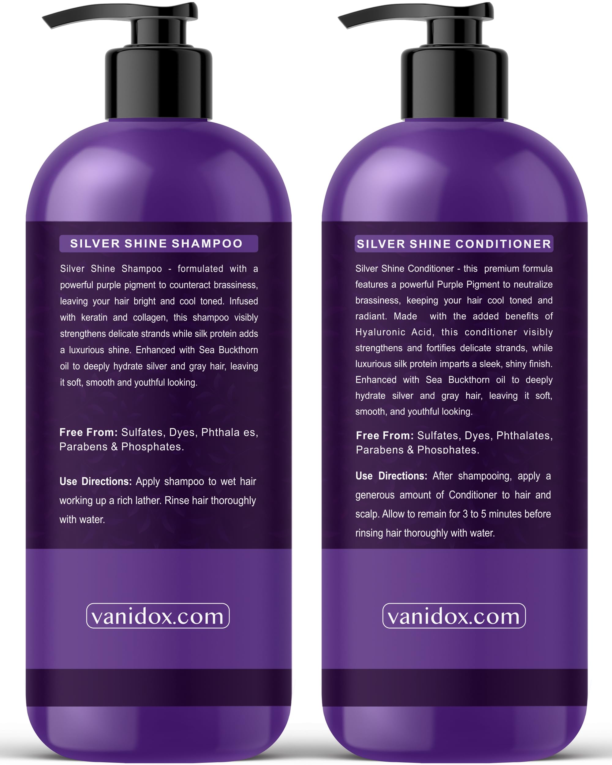 VANIDOX aceite de espino amarillo activo para brillo y nutrición