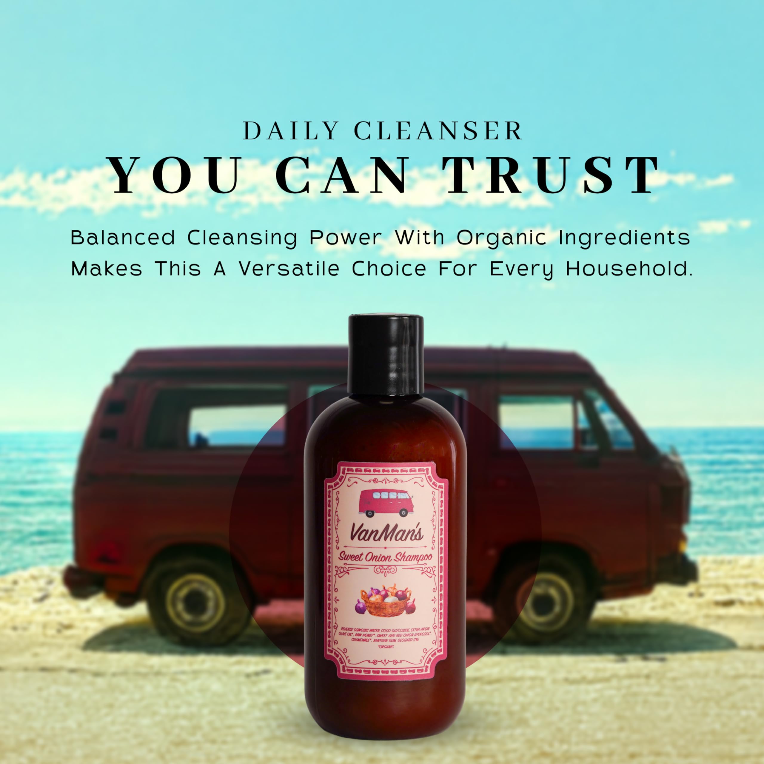 VanMan producto en ambiente natural transmitiendo origen orgánico y calma