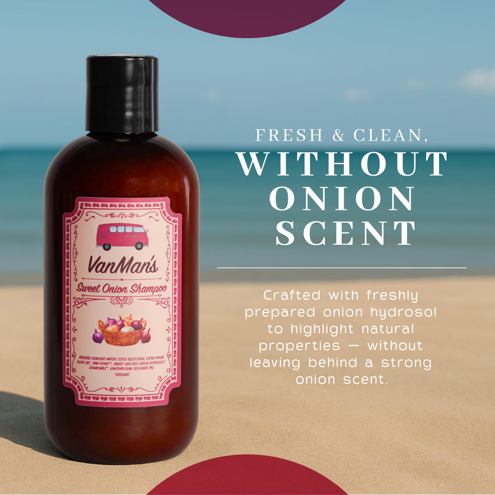 VanMan espuma cremosa sobre cabello mostrando limpieza suave y rica