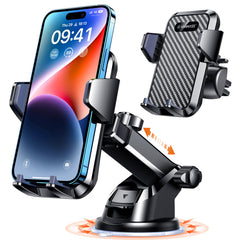 VANMASS front view showing suction and vent combo, secure dual-mount benefit