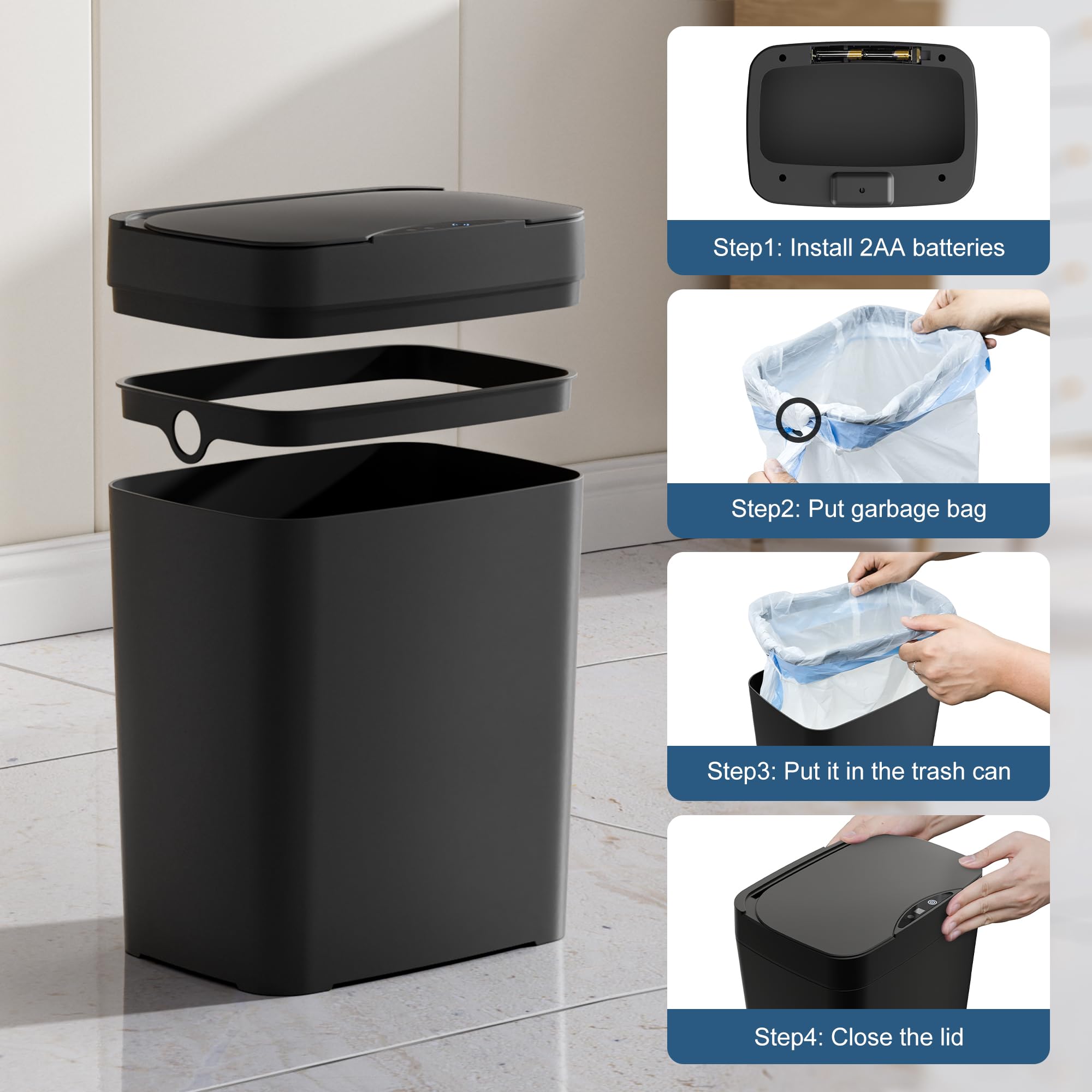 Vanpopubs en baño moderno integrándose al estilo y reducción de olores
