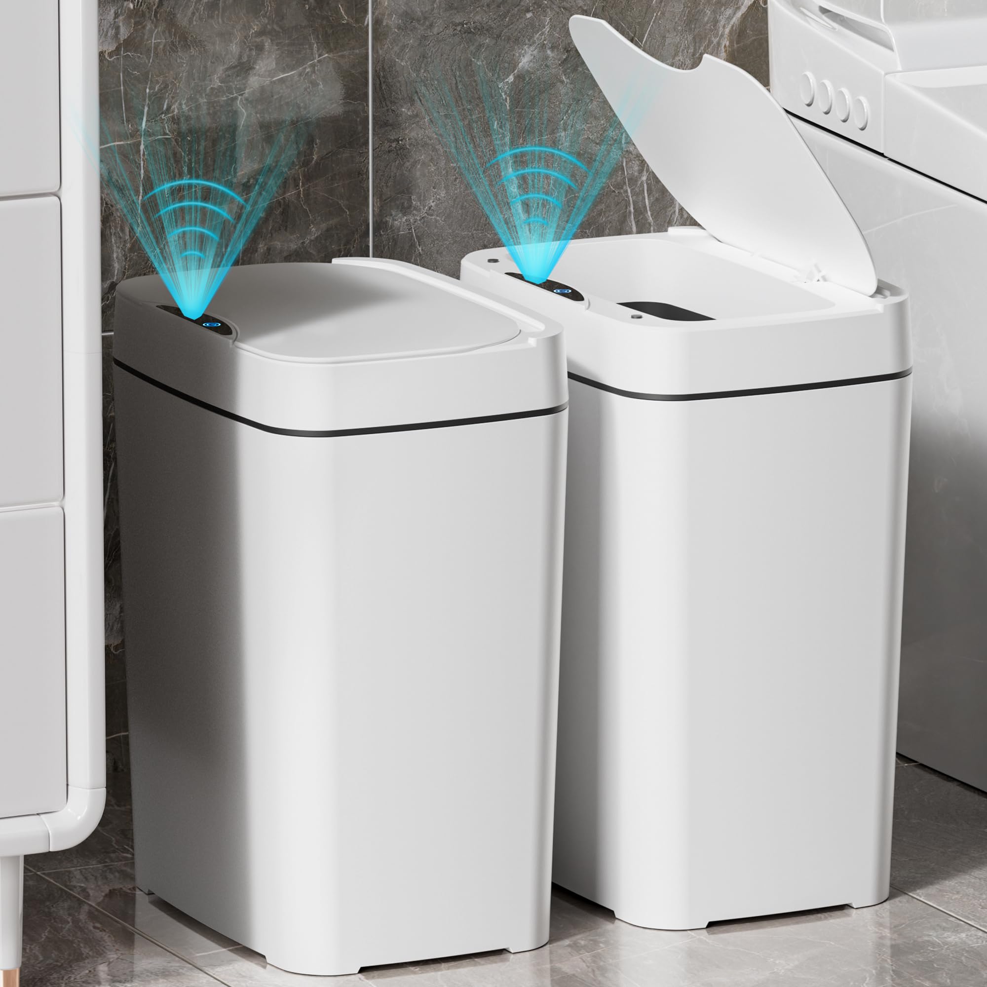 Vanpopubs vista frontal con tapa cerrada, ahorro de espacio y diseño limpio