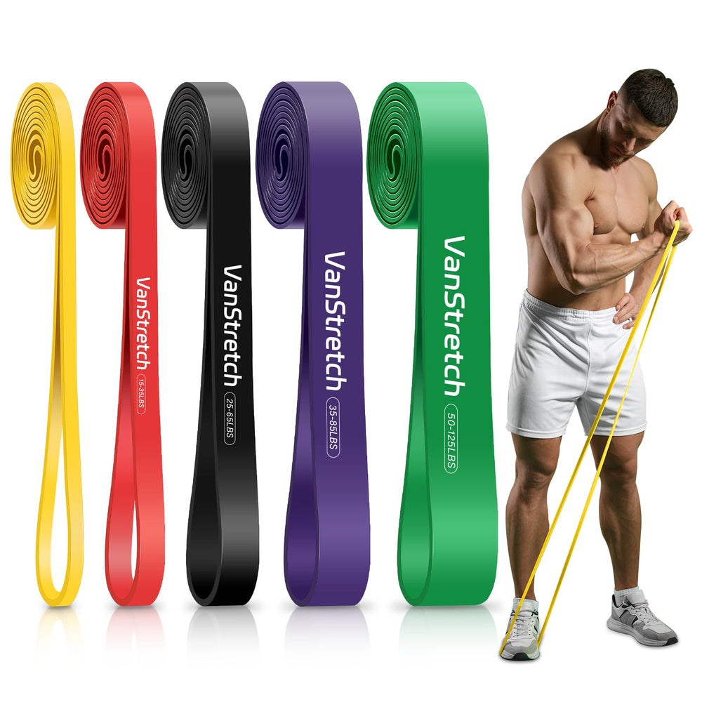 VanStretch frontal del empaque mostrando el set completo y portabilidad