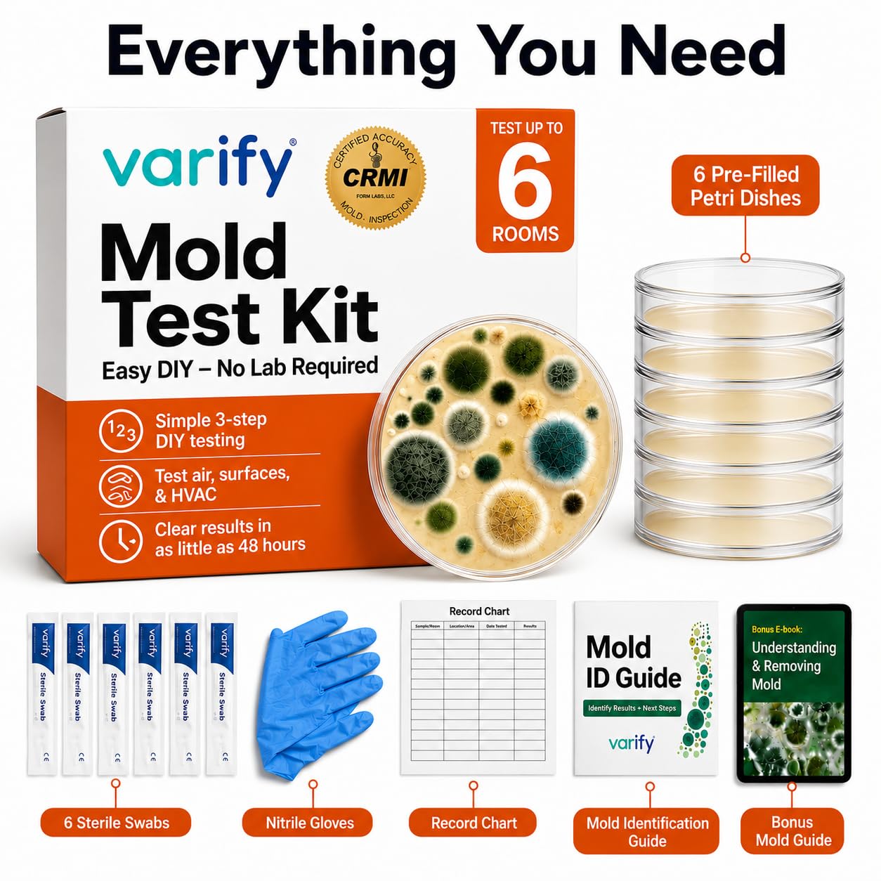 Varify guía de resultados y folleto para interpretar hallazgos rápidamente
