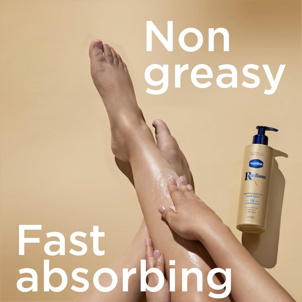 Vaseline ambientación en baño mostrando uso diario y sensación de spa