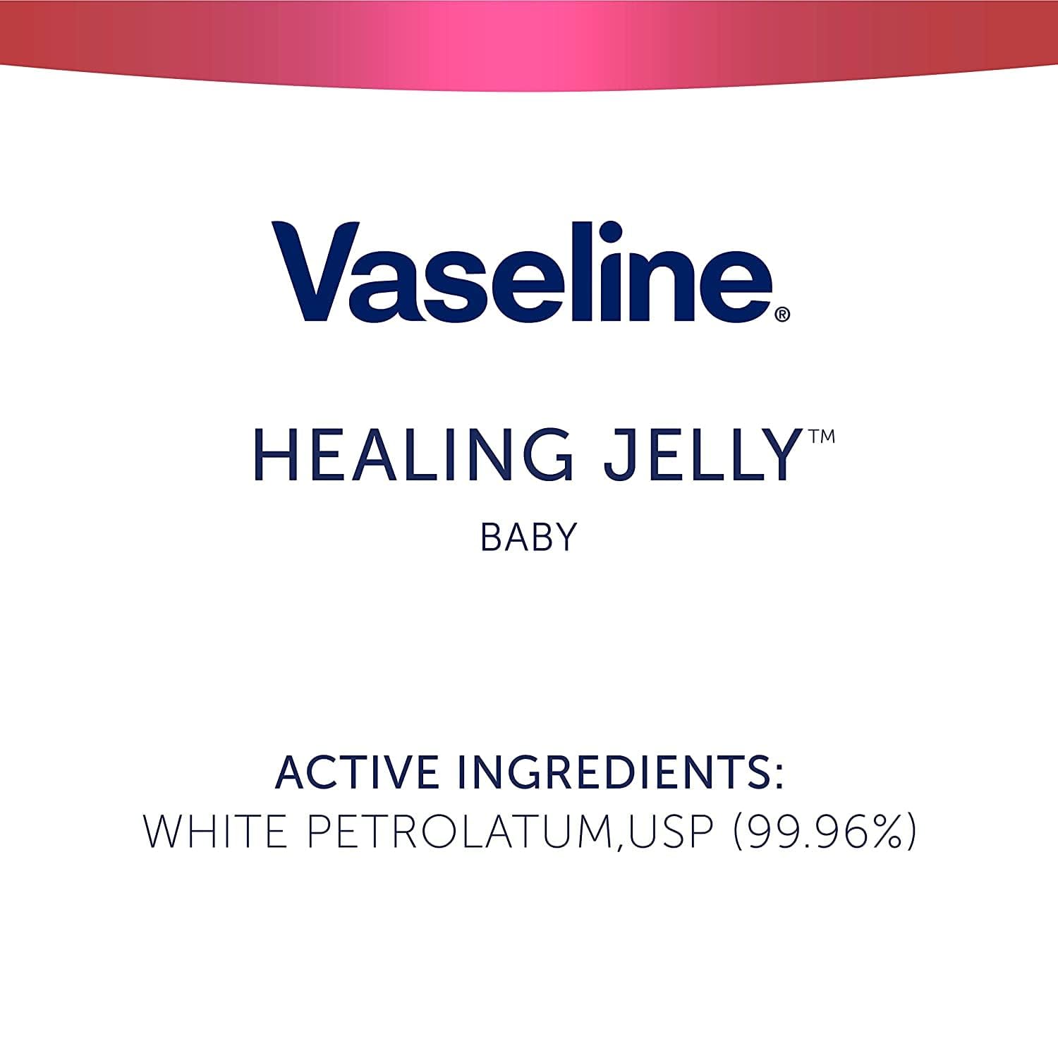 Vaseline comparación de tamaño en mano para referencia de cantidad