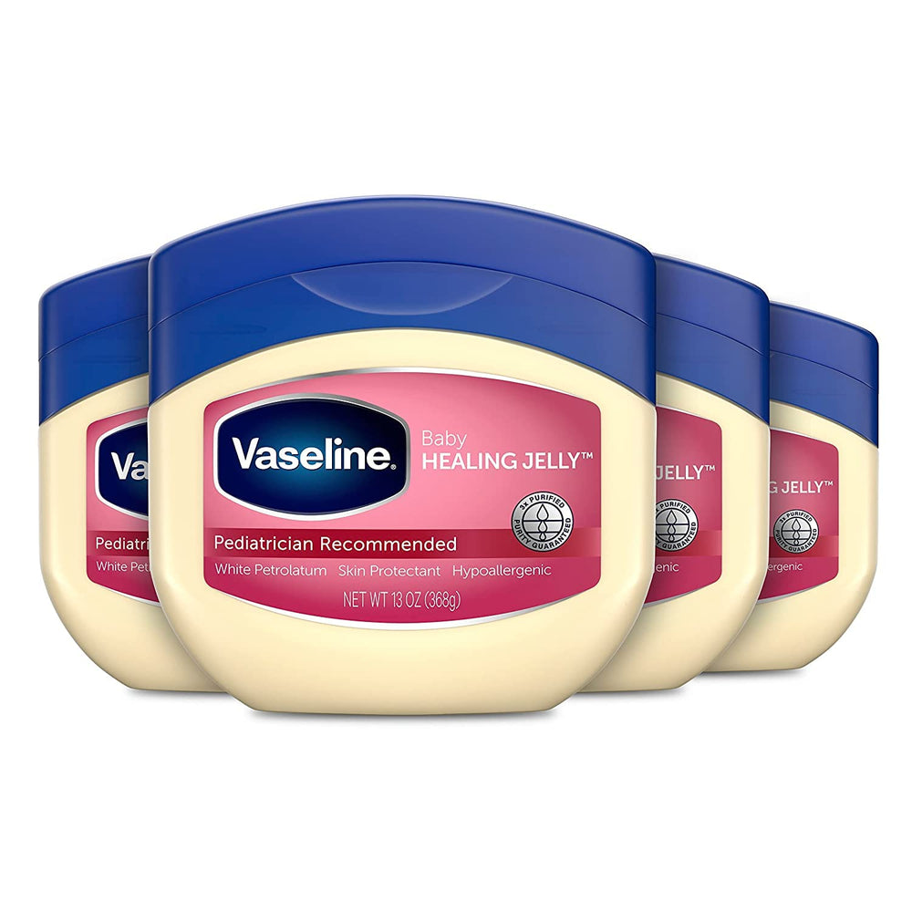 Vaseline envase frontal mostrando marca y tamaño — protección confiable