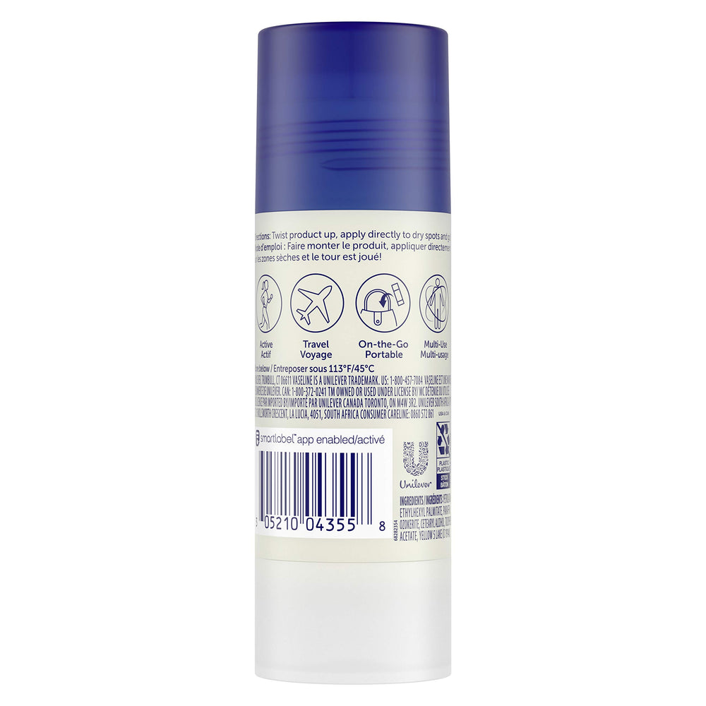 Vaseline primer plano de la textura sólida mostrando aplicación limpia