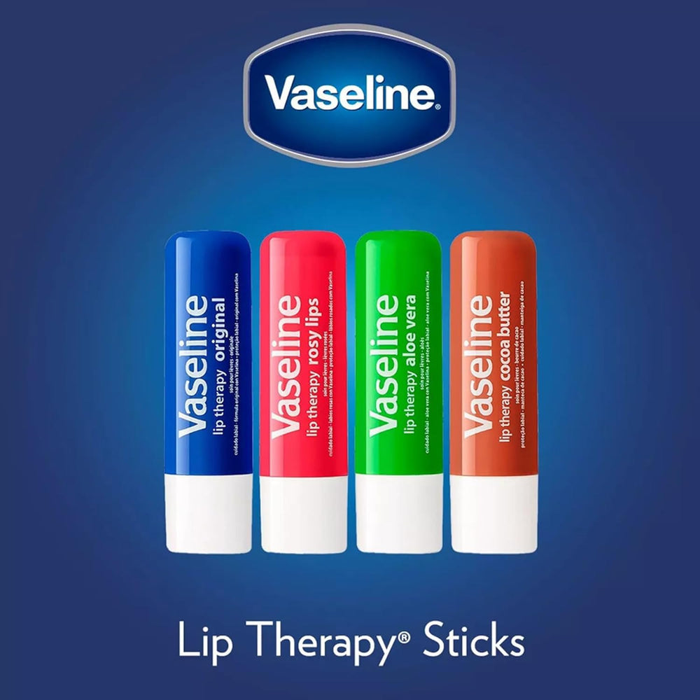 Vaseline uso al aire libre protegiendo labios contra viento y sequedad
