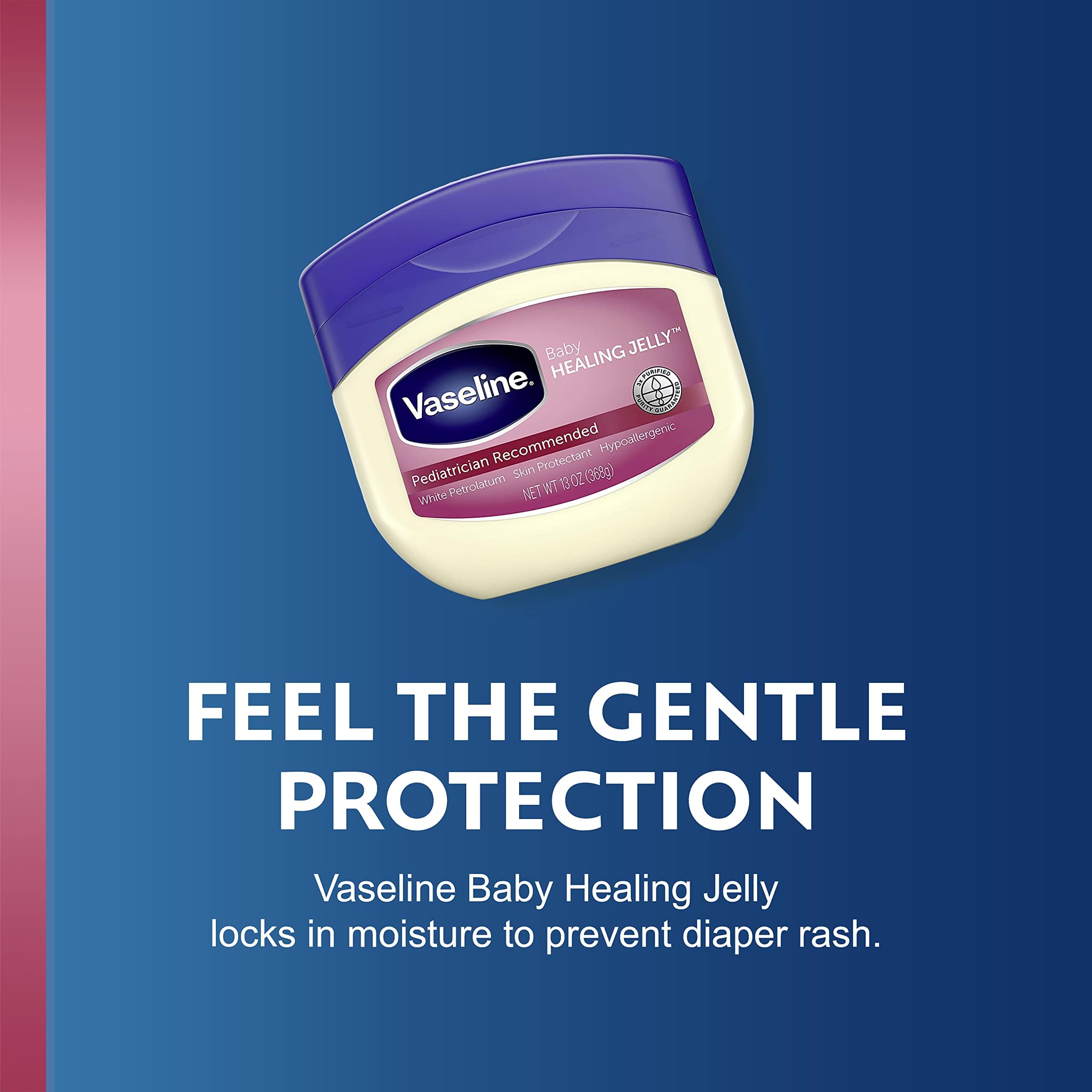 Vaseline etiqueta con ingredientes y recomendaciones claras