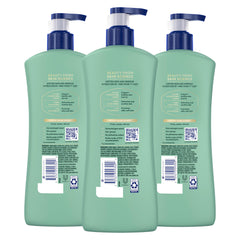 Vaseline lotion texture close-up demonstrating smooth, fast-absorbing hydration