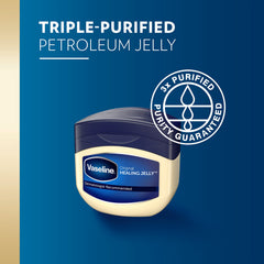 Vaseline textura untuosa en primer plano demostrando hidratación intensiva