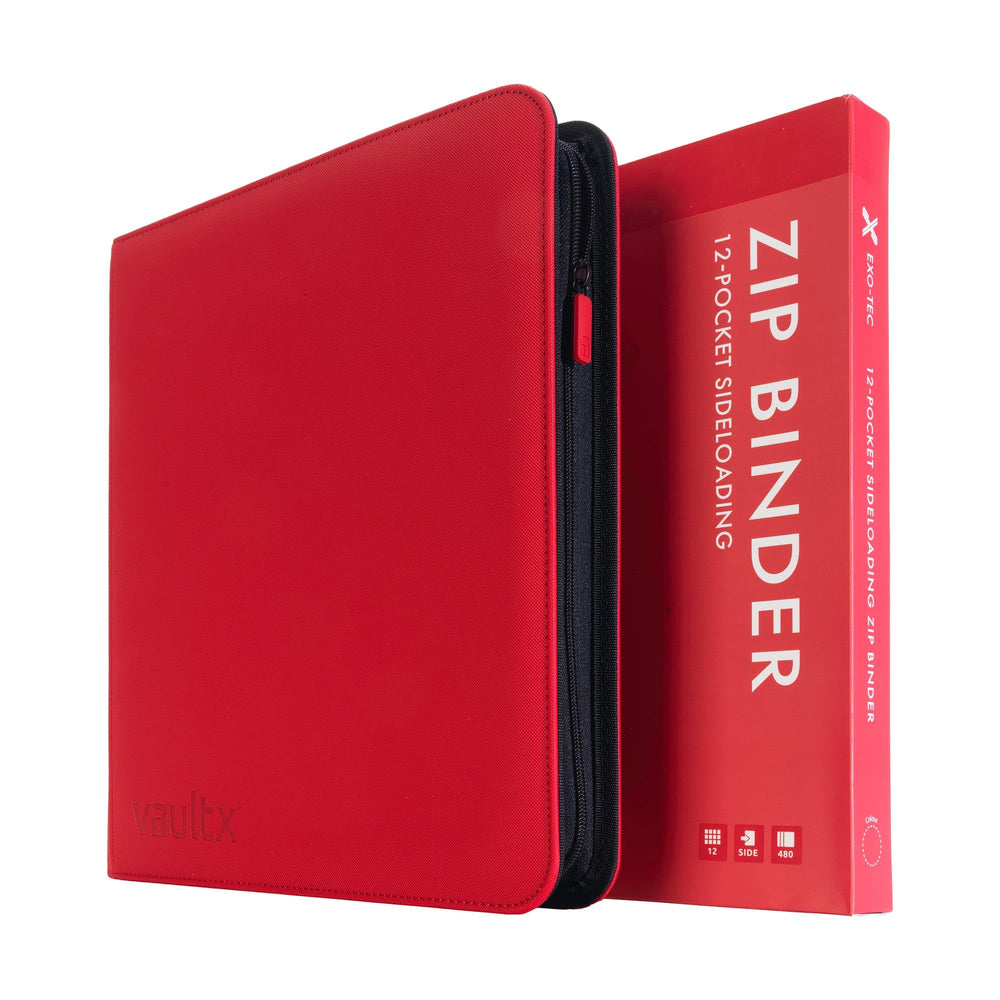 Vault X portada Exo-Tec roja mostrando protección reforzada
