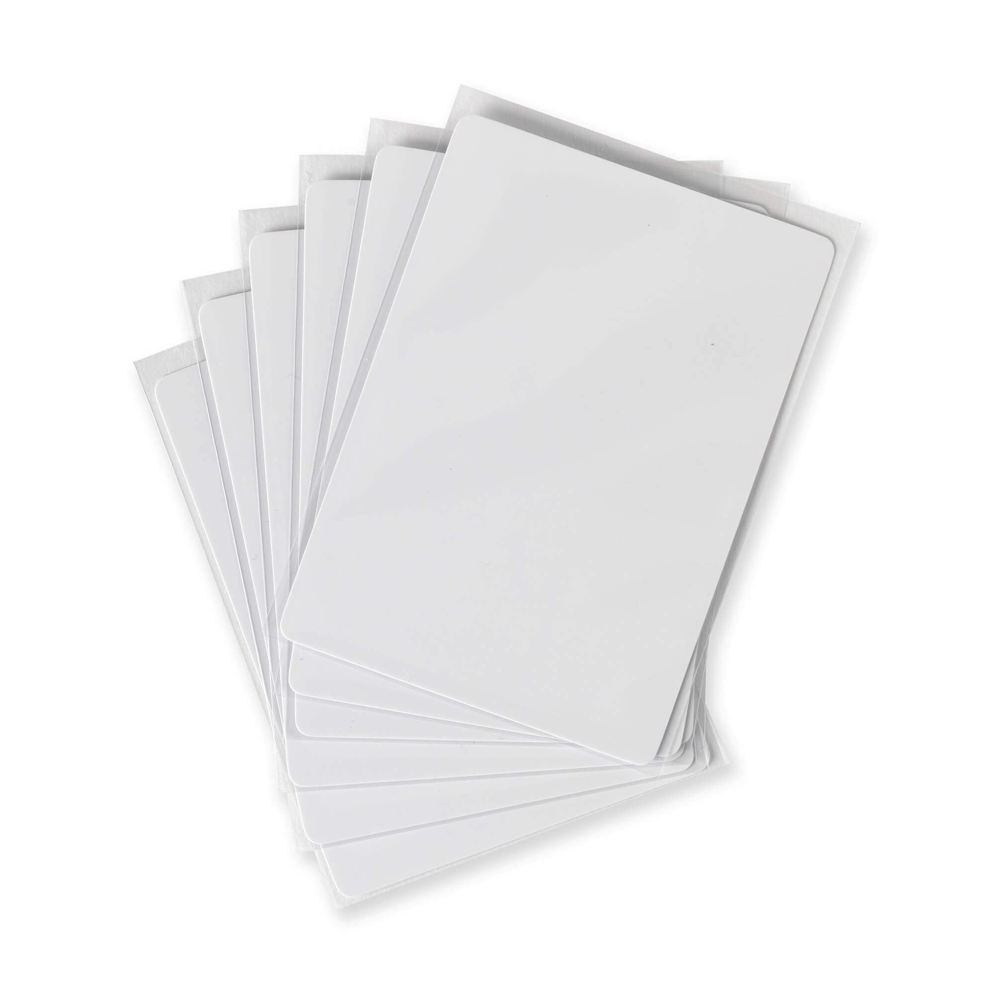 Vault X sleeved card in binder pocket showing compact organized storage