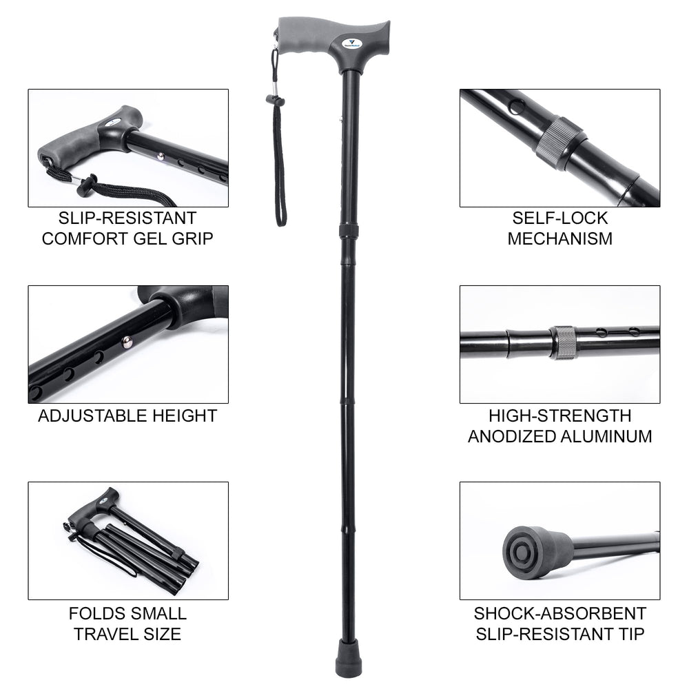 Vaunn adjustable push-button for quick one-inch height changes