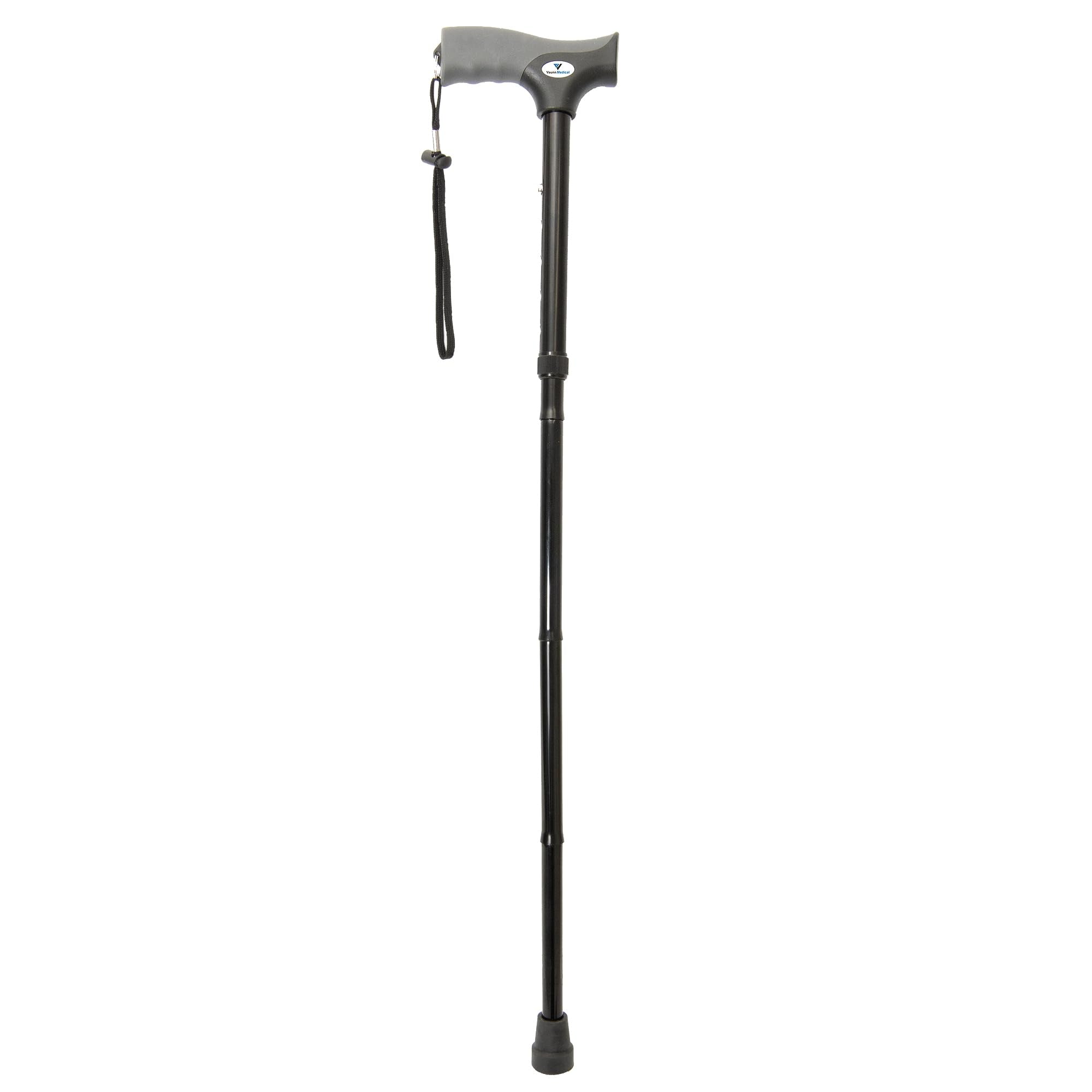 Vaunn cane in outdoor use providing stable walking support