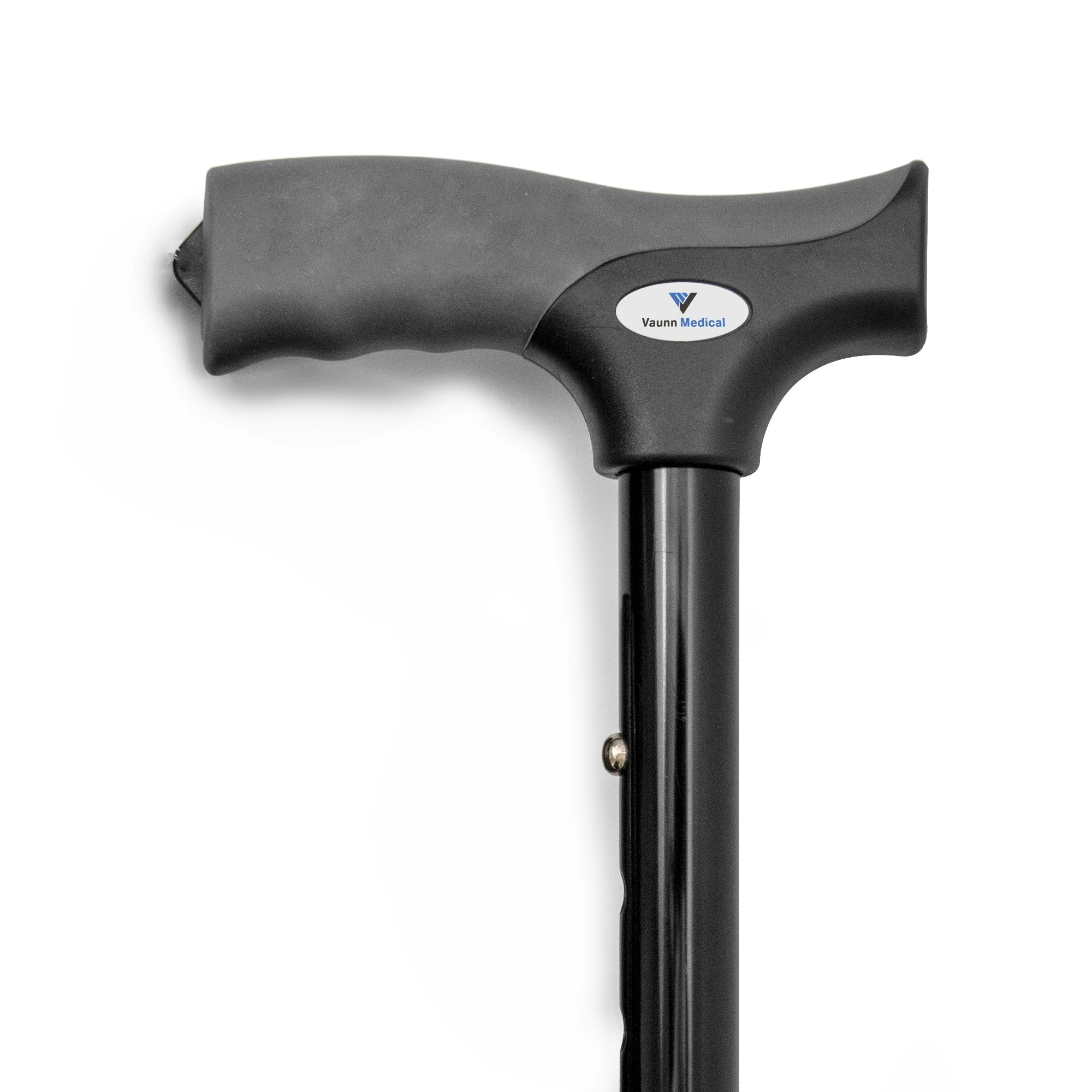 Vaunn concentric rubber tip for traction and shock absorption