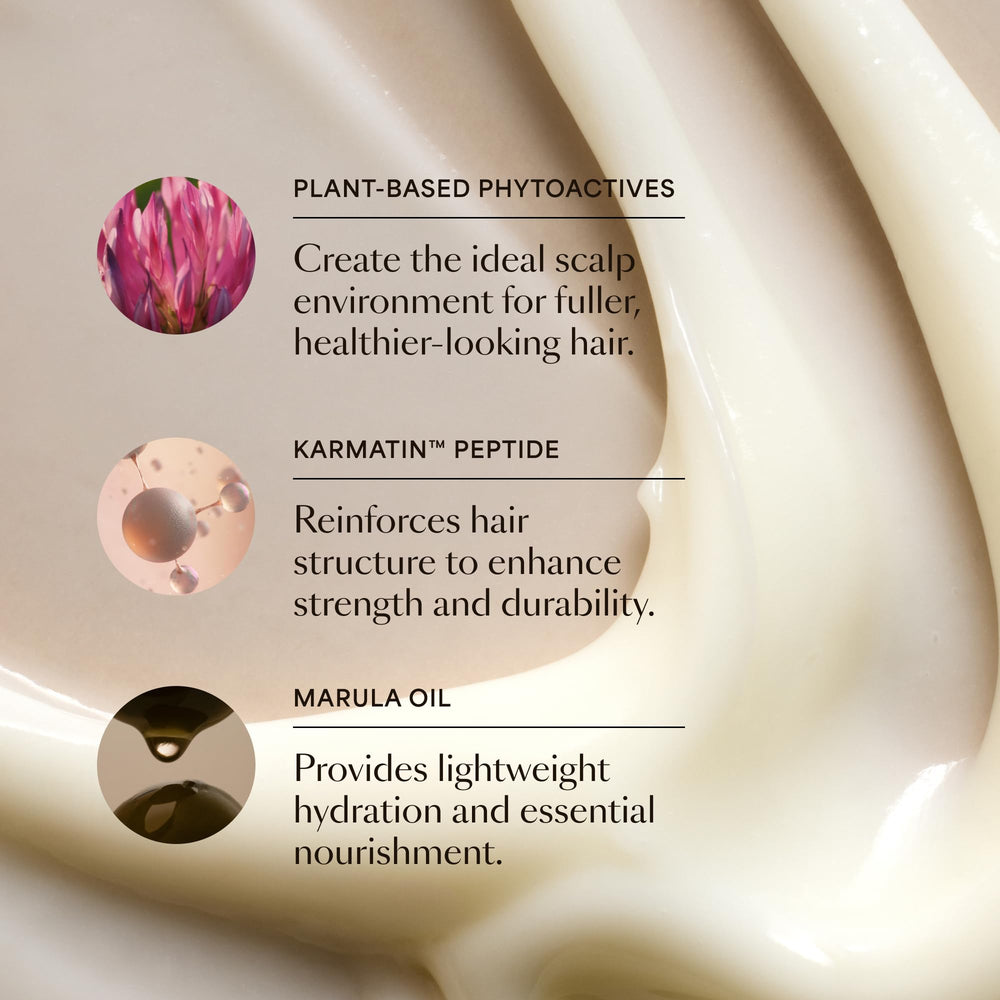 VEGAMOUR GRO cabello sedoso tras el uso, reflejando menos quiebre y más brillo