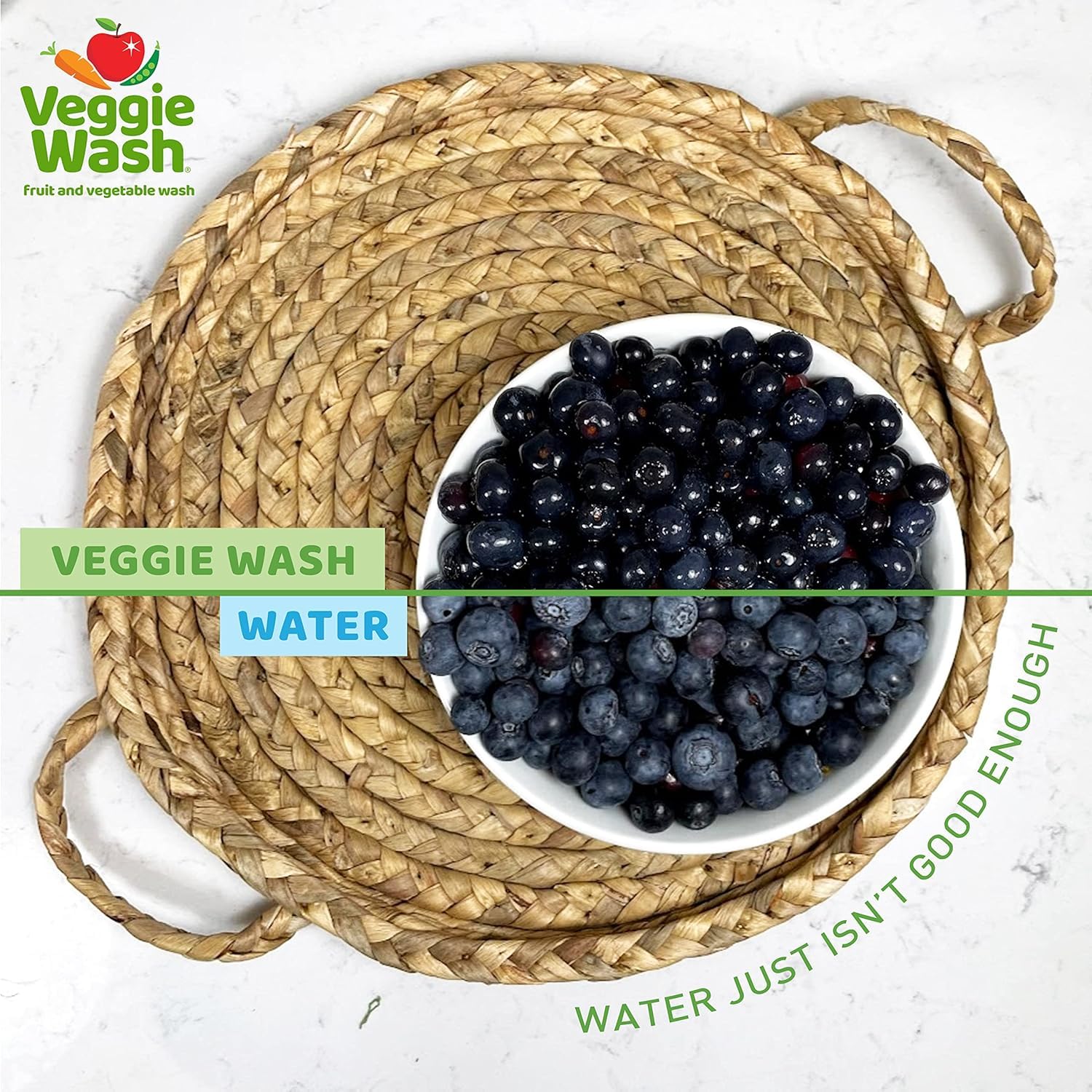 Veggie Wash pack de tres botellas ideales para abastecer una cocina familiar