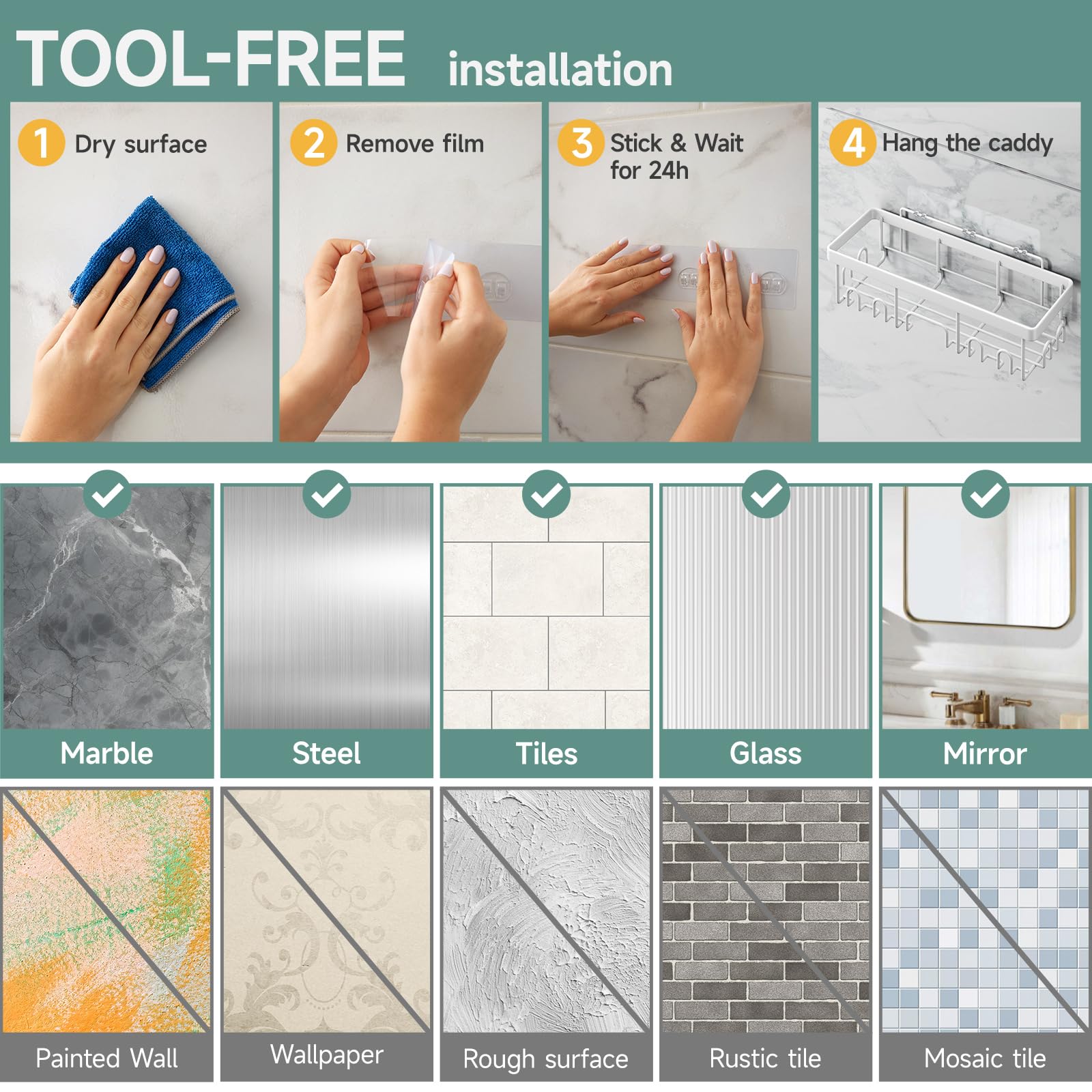 Veken en ambiente de baño mostrando estilo y funcionalidad