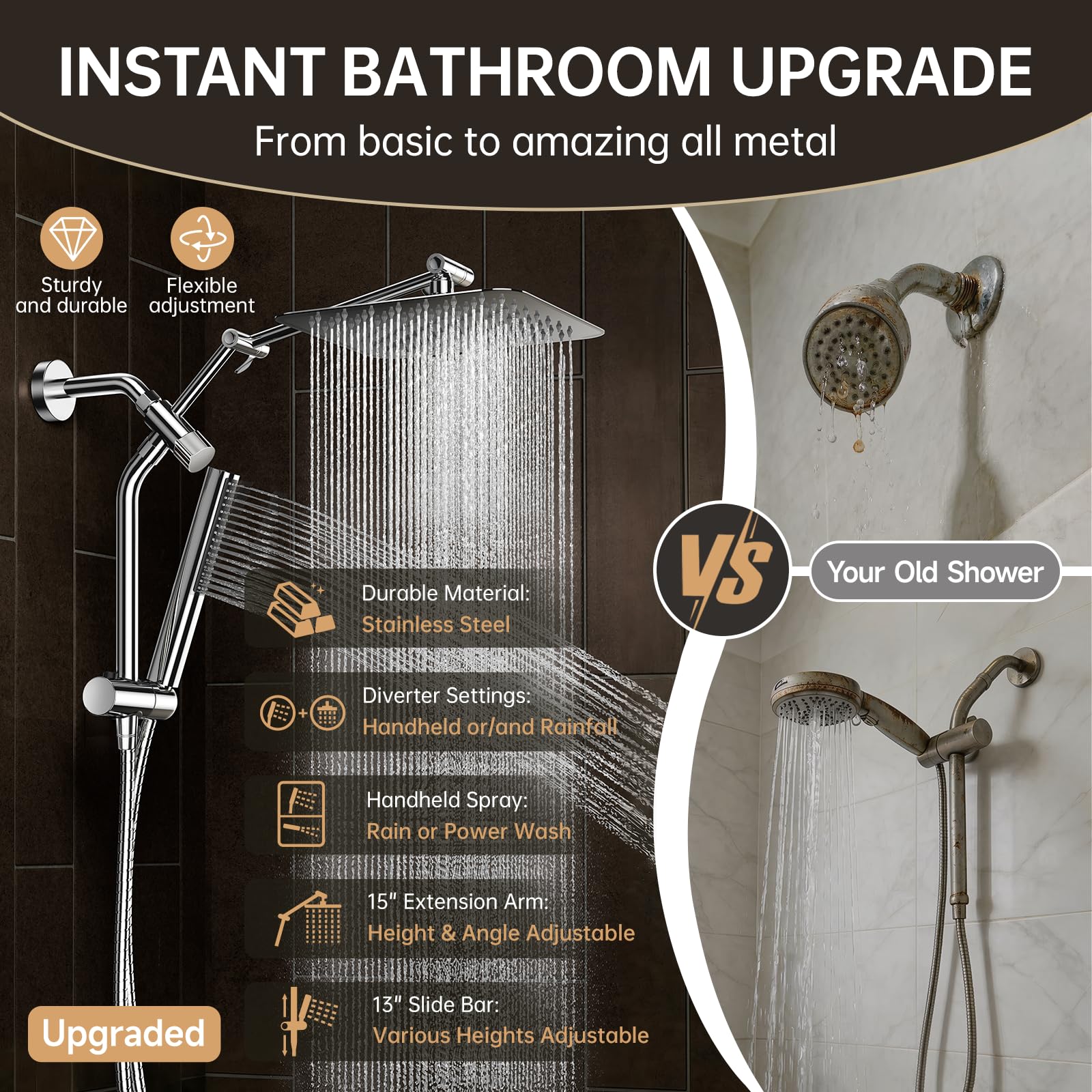 Veken kit completo con accesorios incluidos para instalación rápida