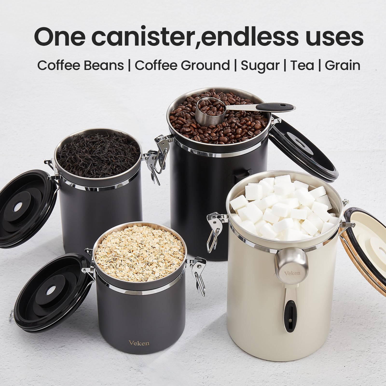 Veken bote envuelto como regalo para amantes del café