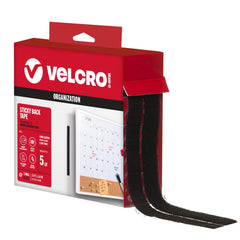 VELCRO rollo frontal mostrando longitud y color para organización inmediata