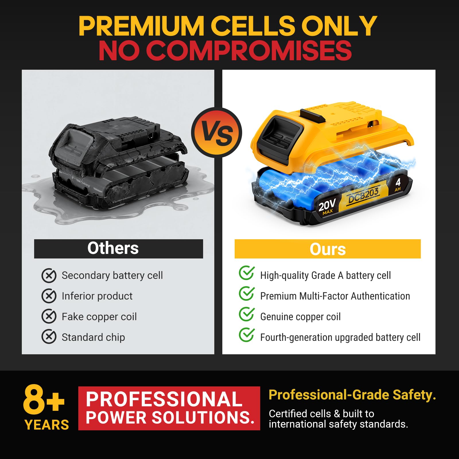 VelgoNyx etiqueta con especificaciones y certificaciones para seguridad