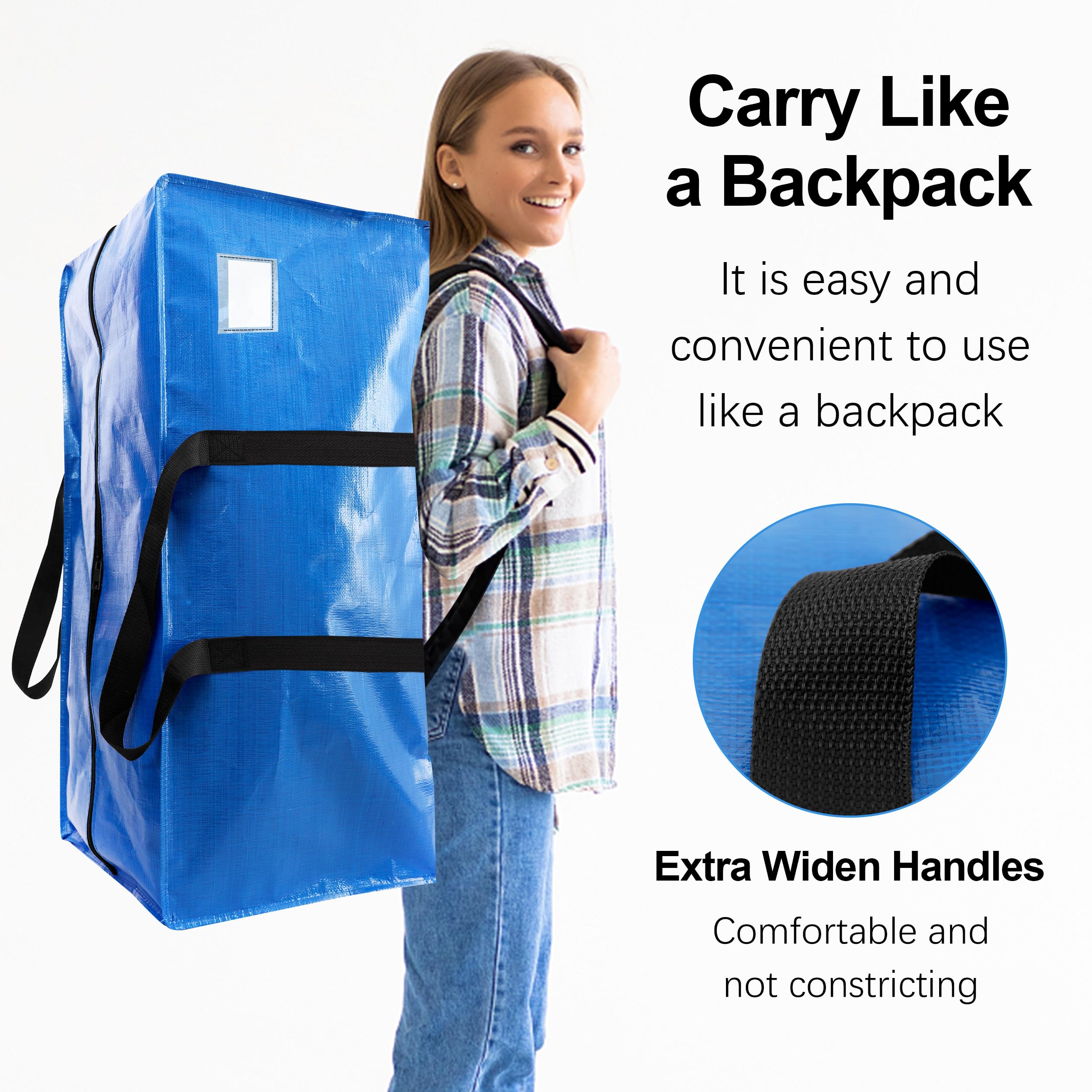 VELVETSURE persona cargando bolsa con tirantes mochila por escalera mostrando comodidad