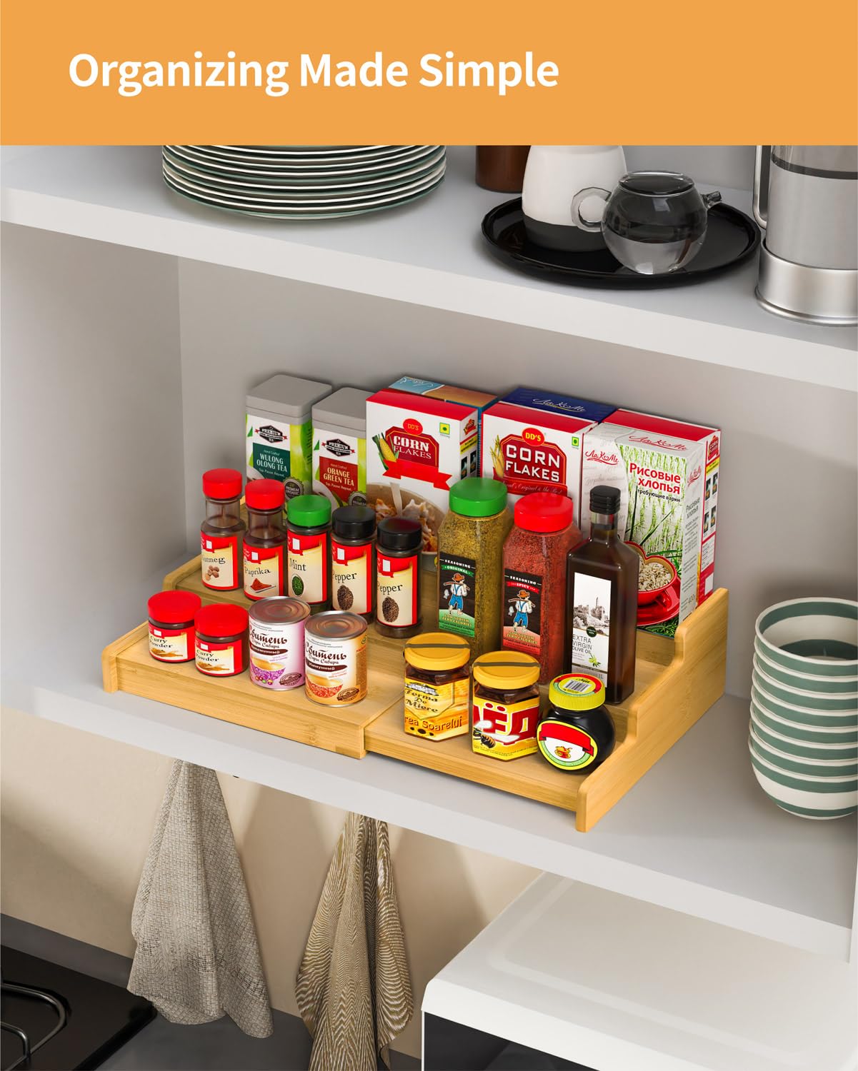 VenDotbi estante ambientado en cocina moderna, aporta orden y estilo natural