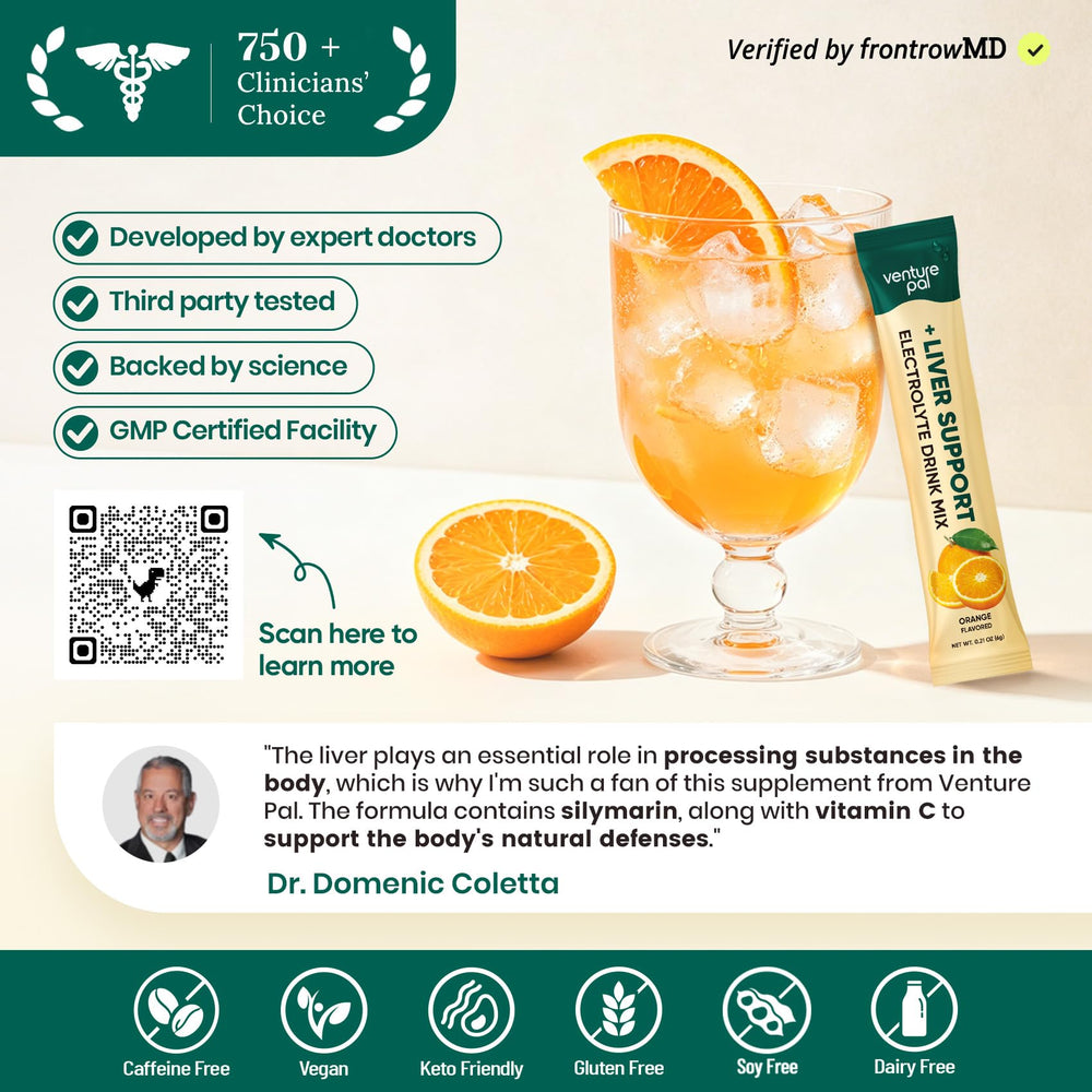 Venture Pal disuelto en jugo opción de mezcla manteniendo sabor original