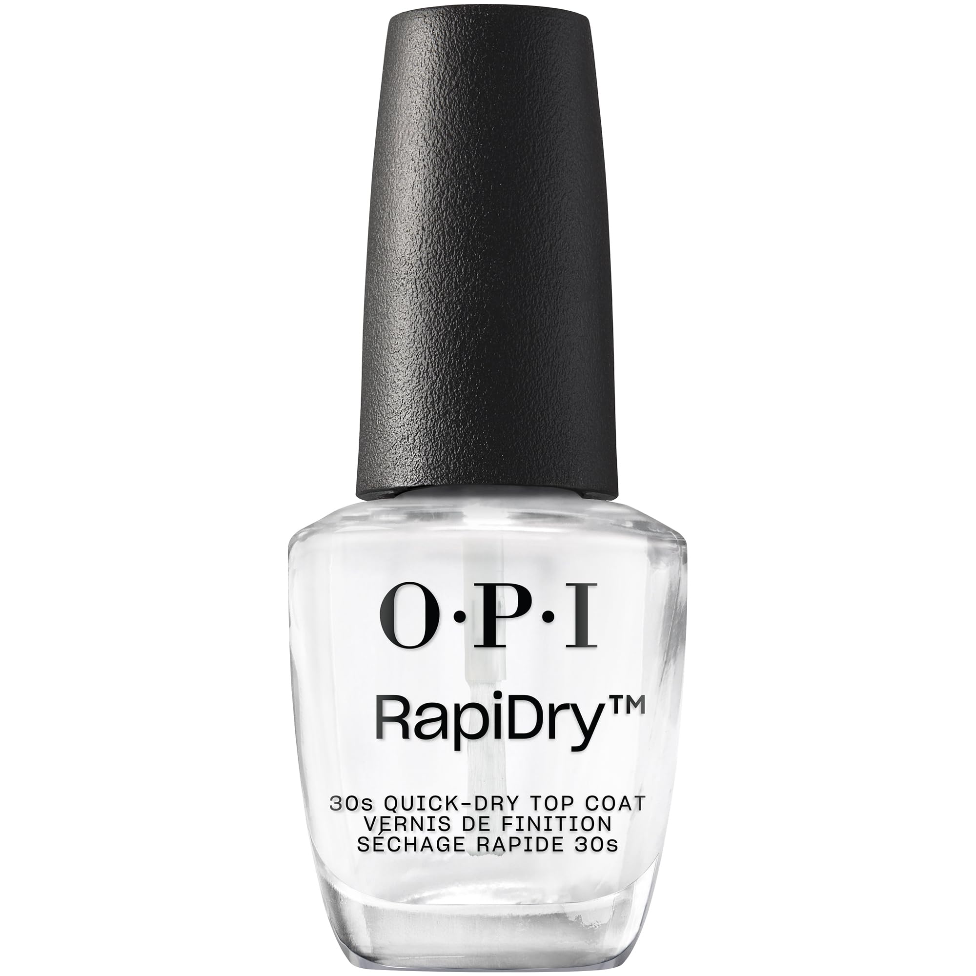 Vera Wang OPI RapiDry frente del envase mostrando diseño y beneficio de secado rápido