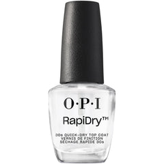 Vera Wang OPI RapiDry frente del envase mostrando diseño y beneficio de secado rápido