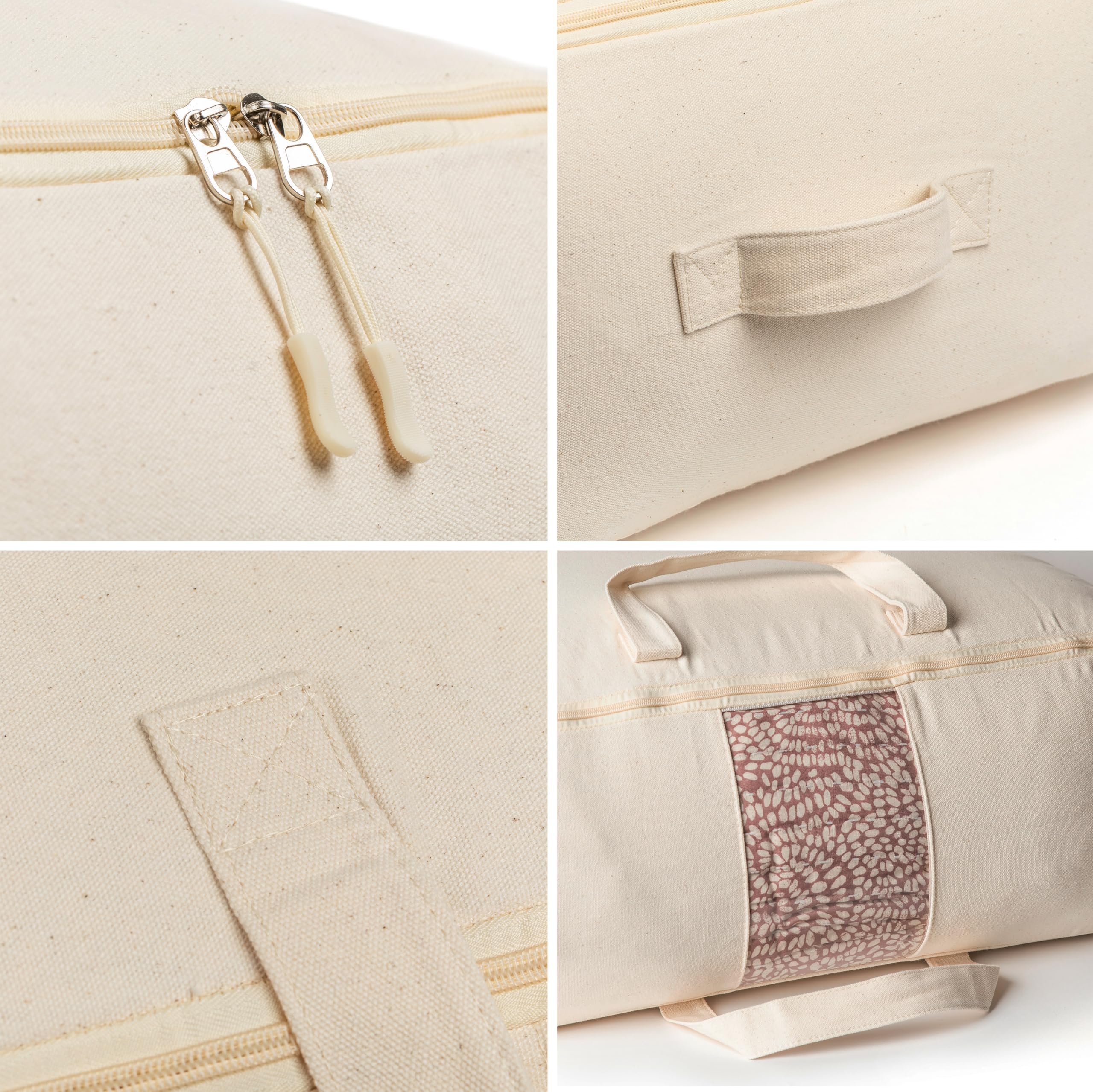 VeraMia bolsa junto a una silla para comparar tamaño y volumen