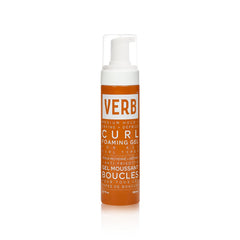 VERB frasco frontal mostrando diseño y beneficio de control del frizz