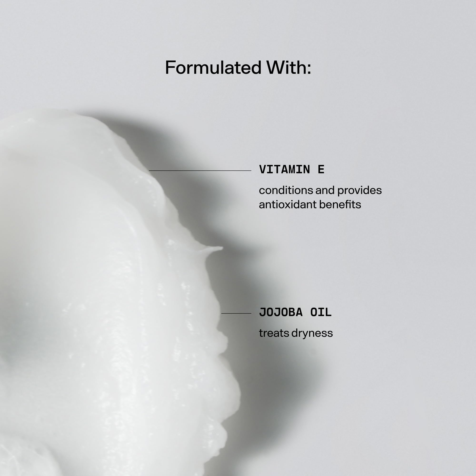 Versed emulsión con agua mostrando enjuague limpio y sin residuo