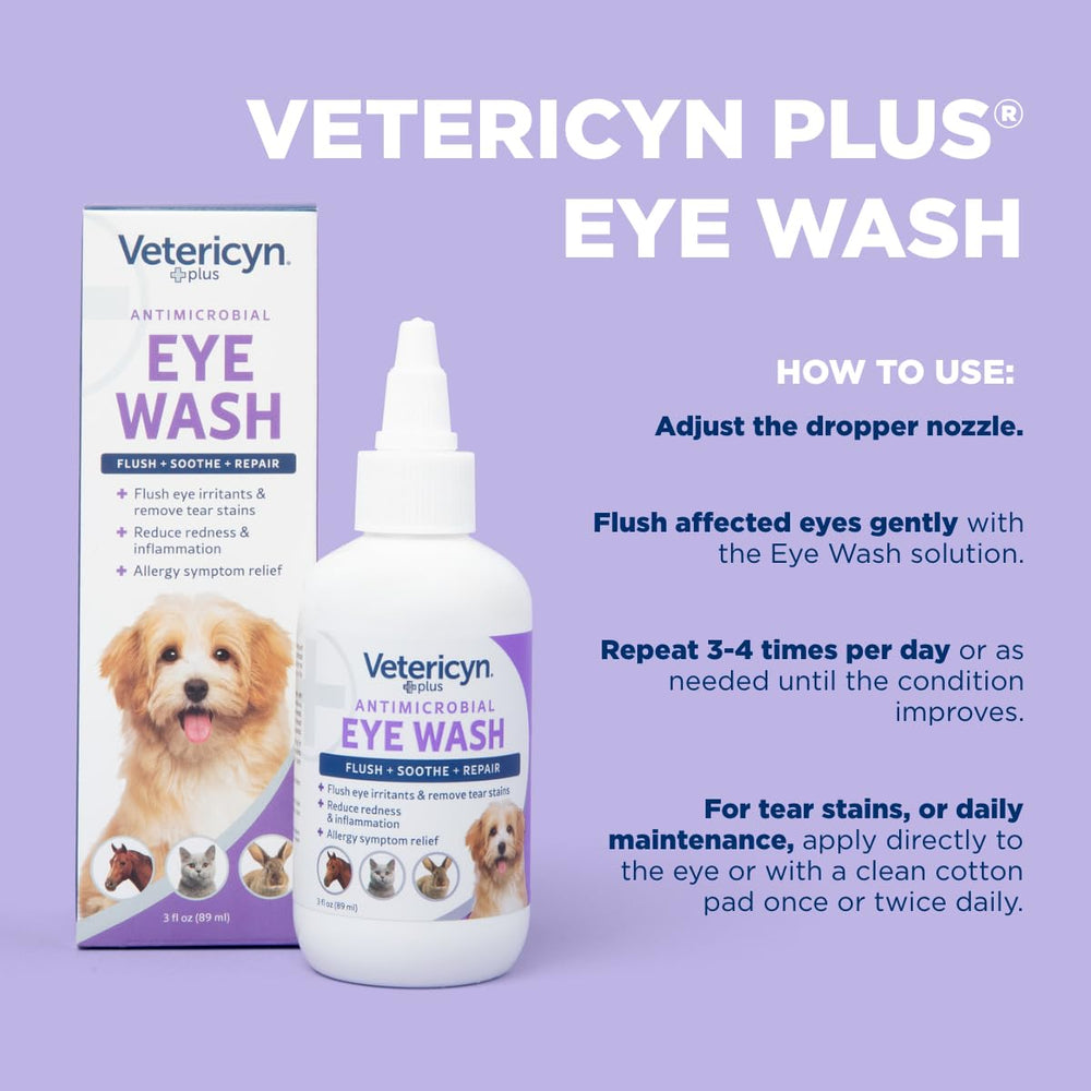 Vetericyn botella 3 oz junto a regla para comparar tamaño práctico