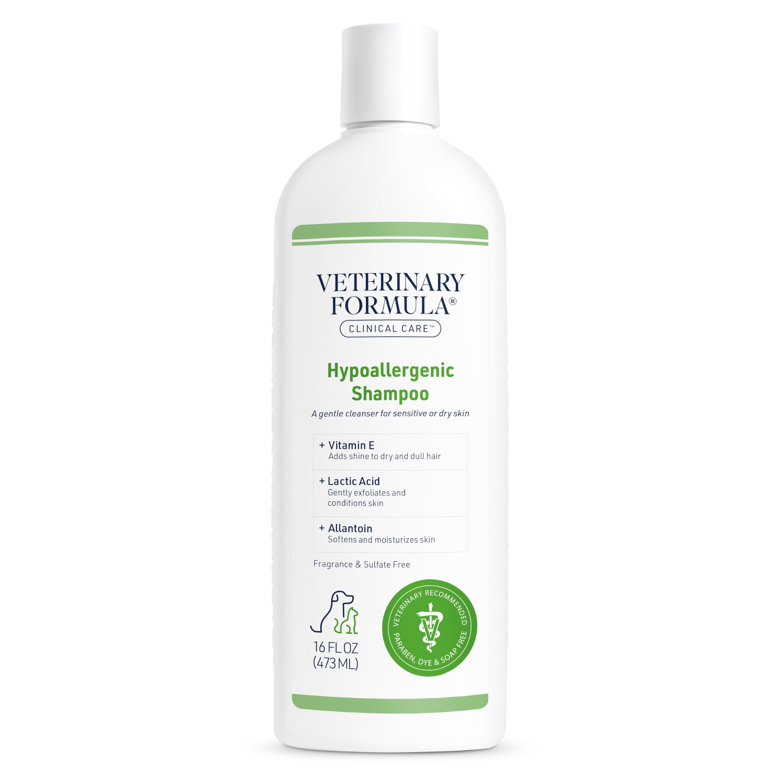 Veterinary Formula botella frontal limpia sin fragancia para piel sensible