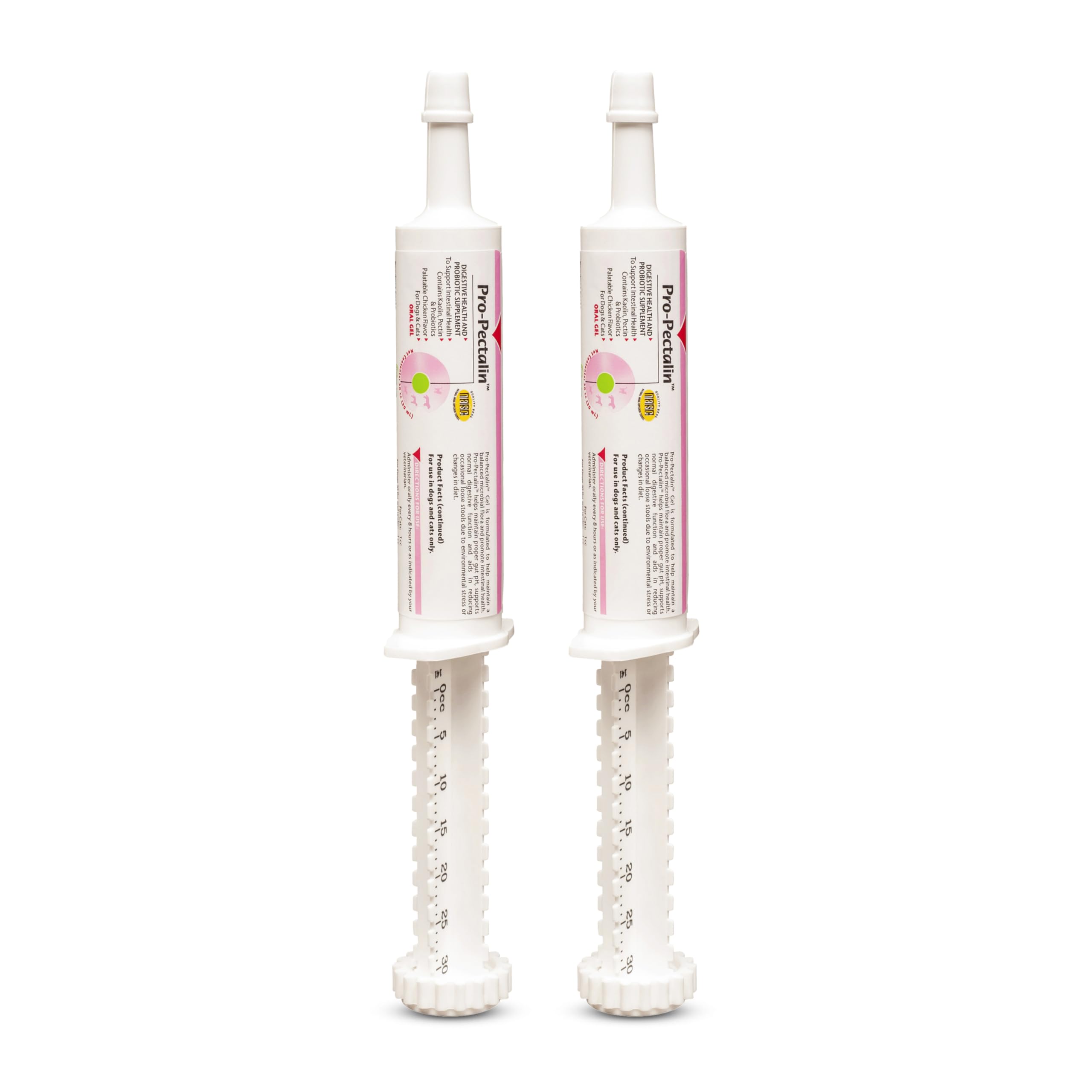 Vetoquinol Pro-Pectalin frontal del envase mostrando dosis y beneficio digestivo