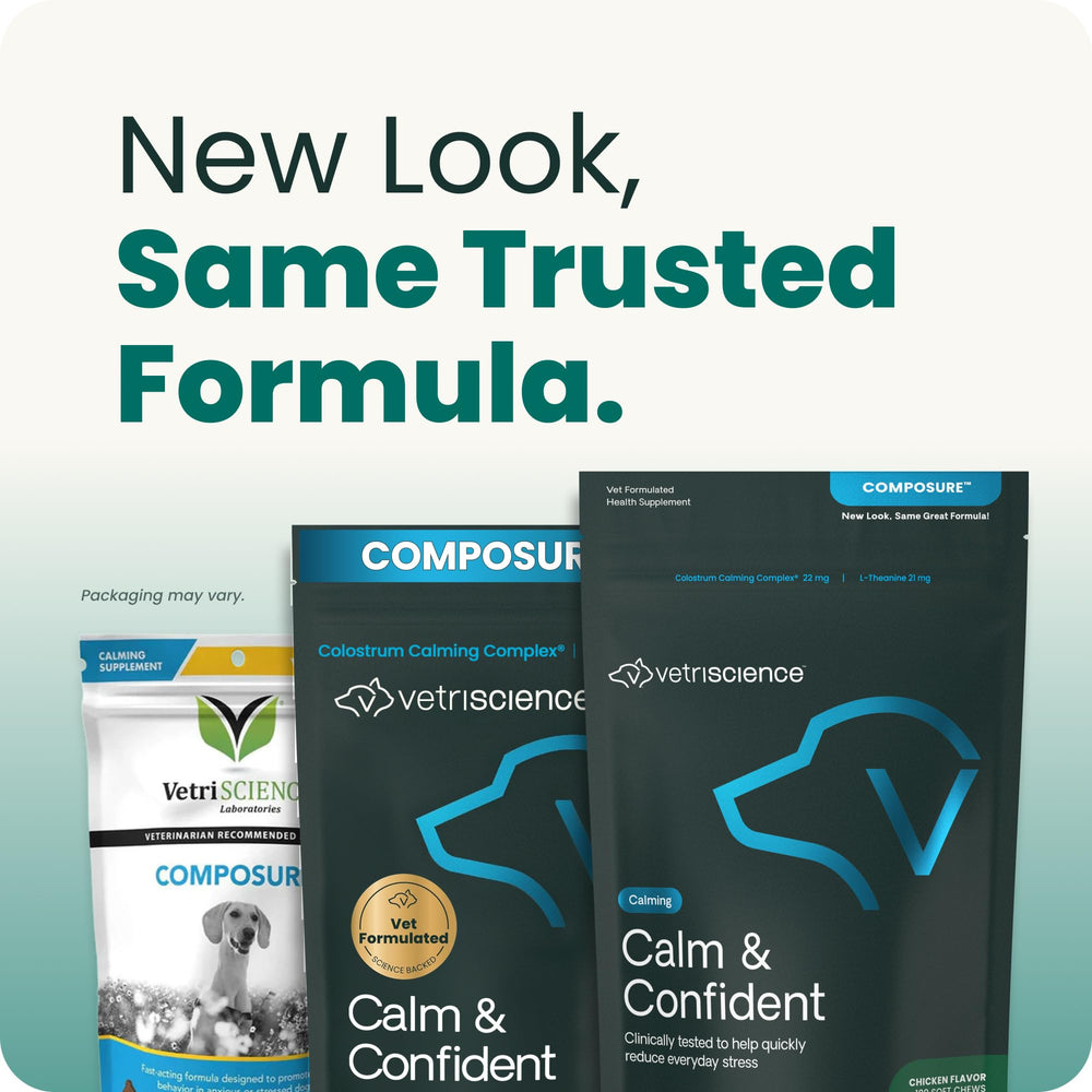 VETRISCIENCE envase abierto con masticables, ventaja suministro prolongado