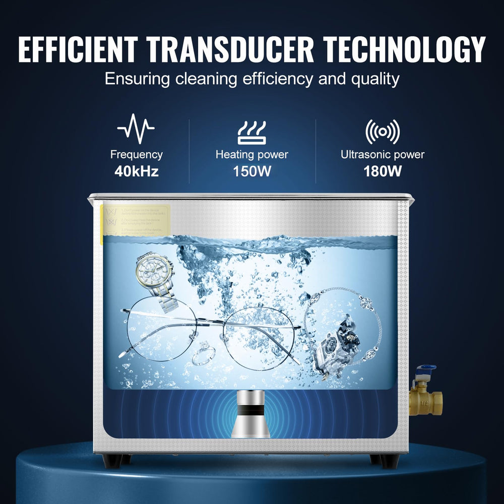 VEVOR panel digital mostrando ajuste de tiempo y temperatura para precisión