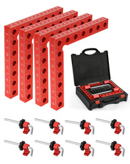 VEXTHYX prensa esquina frontal mostrando forma y perforaciones para fijación